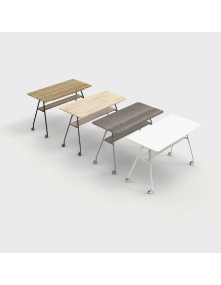 Mesa Alta con Ruedas para Oficinas y Formación | BeniOffi
