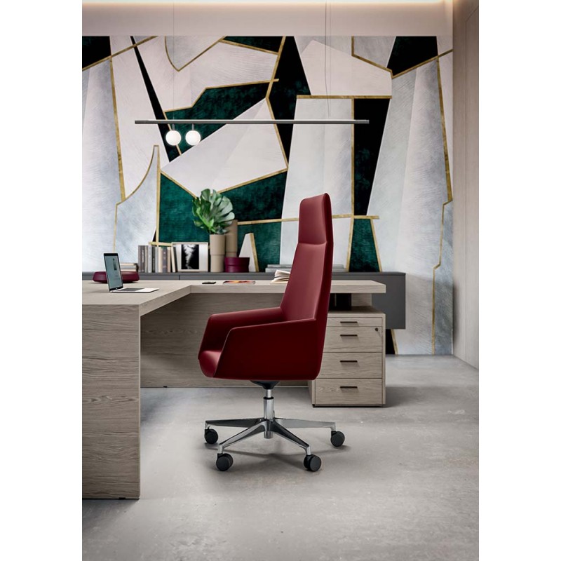 Silla de Confidente - DUNE con Ruedas