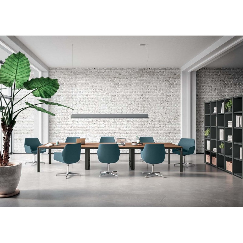 Silla de Confidente - DUNE con Ruedas