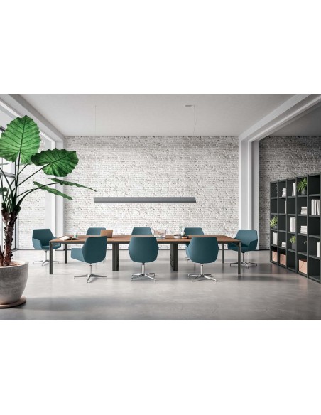 Silla de Confidente - DUNE con Ruedas