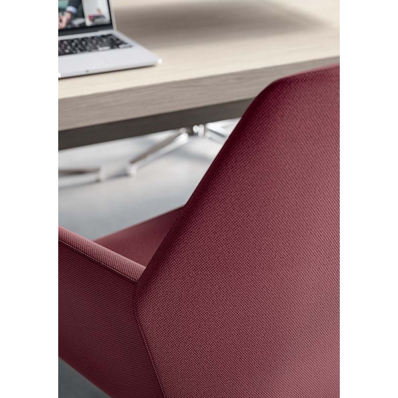 Silla de Confidente - DUNE con Ruedas