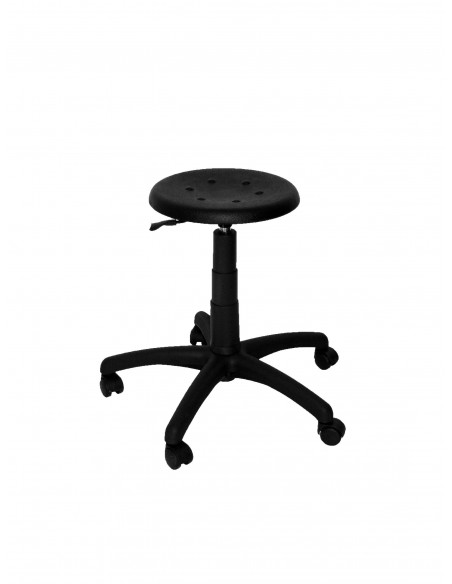 Taburete Torralba plástico negro